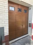 Garažna vrata zelo ugodno - dimenzija 4,10 x 2,75