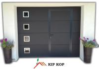 KIPLIFT SEKCIJSKA GARAŽNA VRATA Z OSEBNIM PREHODOM 400 X 350 Z MONTAŽO