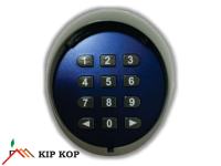 OKROGLA KODNA BREZŽIČNA TIPKOVNICA ZA DVIŽNA GARAŽNA VRATA