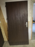 Lesena garažna vrata
