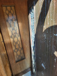 Lesena dvokrilna garazna vrata