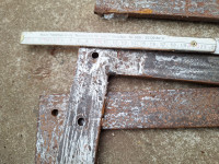 Pante, spone za težka vrata, 40x8mm, 620mm 2 leva 2 desna 5 eur za kos