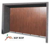 STRANSKA SEKCIJSKA GARAŽNA VRATA 230 X 230 Z MONTAŽO