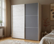 garderobna omara AP180 z drsnimi vrati