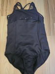 Dres za gimnastiko, ples, balet - črne barve, 128-146, 9-12 let