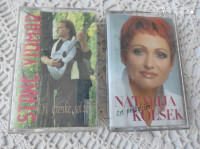 Avdio kaseta Stane Vidmar Tri grenke solze in kaseta Natalija Kolšek