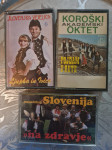 Avdio kasete, narodnozabavne,  slovenske