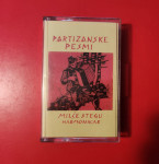 GLASBENA KASETA  - PARTIZANSKE PESMI,MILČE STEGU