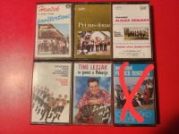 GLASBENE KASETE  - NARODNOZABAVNI ANSAMBLI