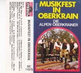 kaseta ALPSKI KVINTET - MUSIKFEST IN OBERKRAIN