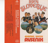 kaseta ANSAMBEL bratov Avsenik Biseri Slovenije (oranžen label)