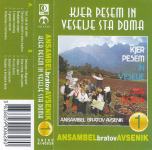 kaseta ANSAMBEL BRATOV AVSENIK - KJER STA PESEM IN VESELJE DOMA 1