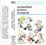 kaseta ANSAMBEL bratov Avsenik - Srebrne smučine (moder bel label)