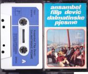 kaseta ANSAMBEL FILIP DEVIĆ Dalmatinske pjesme (MC 836)