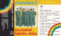 kaseta ANSAMBEL Lojzeta Slaka - Mavrica 2 (oranžen label)