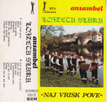 kaseta ANSAMBEL Lojzeta Slaka - Naj vrisk pove (svetlo zelen label)