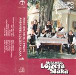 kaseta ANSAMBEL Lojzeta Slaka - Pod lipo (20 let) 1 (oranžen label)