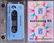 kaseta EUROSONG 93, izbor slovenske popevke (MC 406)