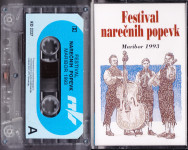 kaseta FESTIVAL NAREČNE POPEVKE 1993 (MC 685), novo, nerabljeno