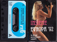 kaseta INSIEME - EVROPA '92, izvajajo slovenski popevkarji... (MC 415)