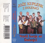 kaseta Jože Kuplenk z Dolenjci - Veseli fantje mi Dolenjci