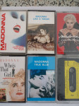 MADONNA, 6 kaset, Like a virgin, True blue, You cae dance Whos that...
