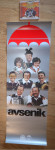 Original PLAKAT Ansambel bratov Avsenik, 1977, format 100 x 33 cm