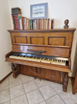 Pianino, star 150 let - izdelan 1876 na Dunaju