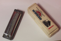 Vintage orglice M. Hohner BIG RIVER HARP C made in Germany