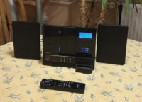 Glasbeni stolp GPX;  RADIO, CD, USB, AUX, IPOD, SD.