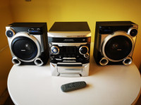 Hi-Fi PHILIPS (radio, 3xCD, kasetofon, USB, AUX, RIP-anje/snemanje...)