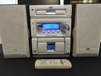 JVC UX - P6R, micro glasbeni stolp, CD, kasetnik