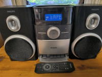 PHILIPS MC147, mini stolp, CD/kasetnik