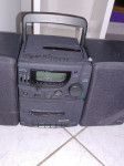 Radio, kasetar, cd, stolp Philips