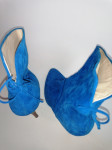 Blue suede shoes 37