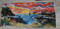Gobelin 104 x 49 cm, izdelan brez okvirja