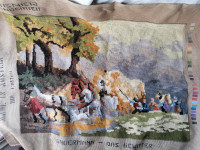 Gobelin brez okvirja in stekla 26,5 x 21 cm