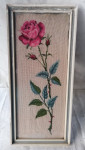 Gobelin v okvirju s steklom 20 x 44 cm