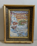 Gobelin zimska pokrajina 35 x 27 cm