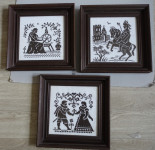 Gobelini velikost 27 x 27 cm