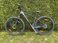 Gorsko kolo Cube Analog 27,5 Grey n Blue 16”