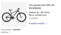 Otroško kolo Rockrider (M, 165-174 cm)