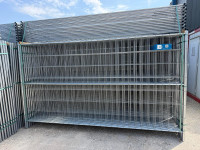 Gradbiščna kovinska MREŽNA ograja – 3,43m x 2m – 29,90€✅ZALOGA