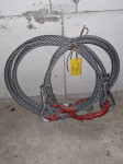 Jeklena vrv (zajla) za dvigovanje bremen (2X4m,debeline 16mm)