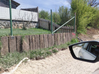 Ograja mreža in stebri