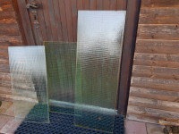 Oklepno armirano žično steklo 3 kosi debeline 6 in 8 mm