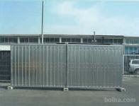 Polna ali mrežna panelna gradbena / gradbiščna ograja