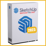 Sketchup Pro 2023  programsko opremo doživljenjska licenca