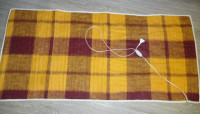 Vintage grelna blazina, deka, velikost 130 x 60 cm