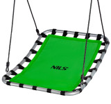 Pravokotna gugalnica za otroke zelena